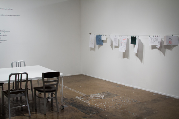 The Drawing Lab that was part of the exhibition Narrative Axis