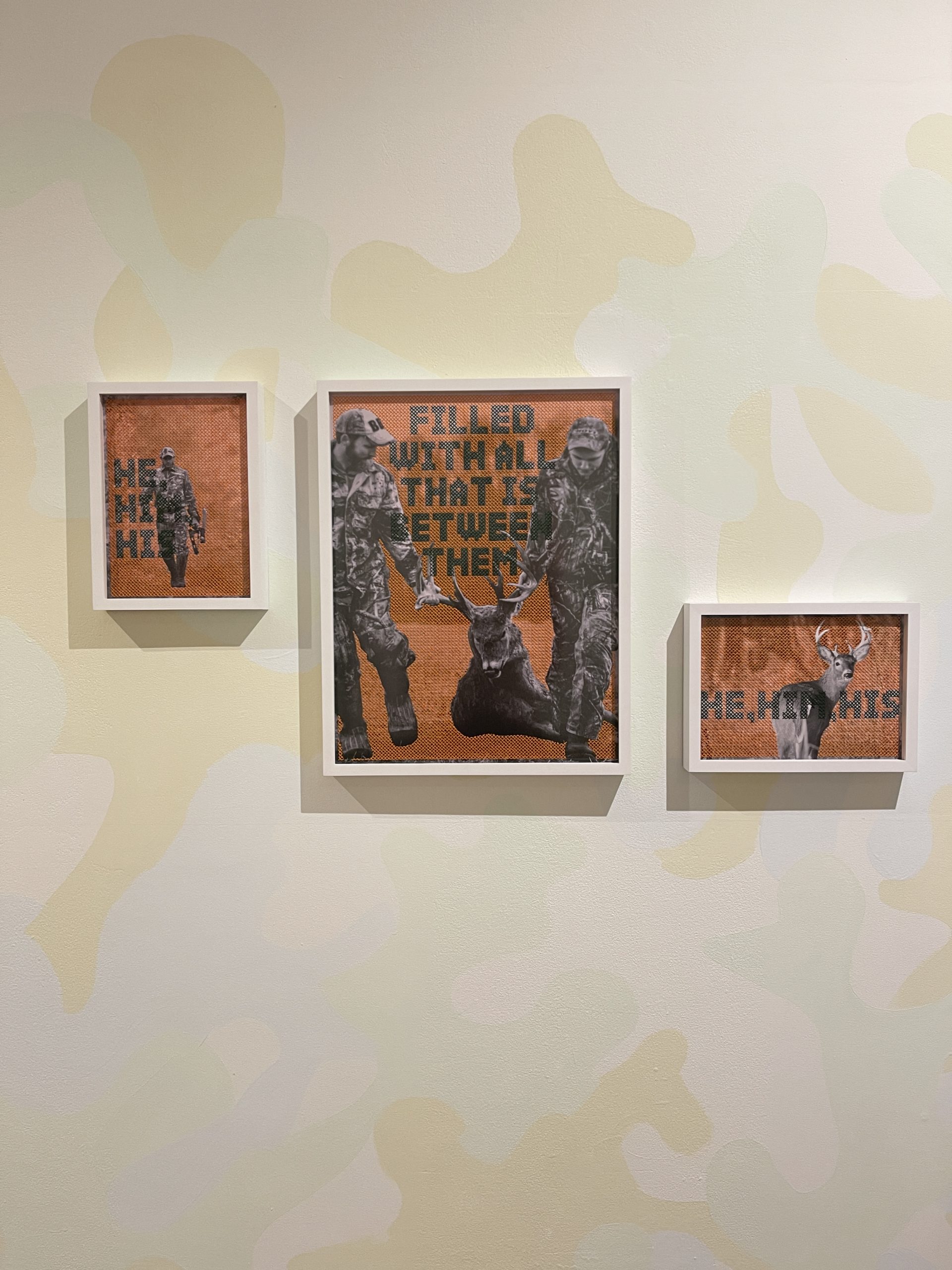 Installation view of Justin Korver, Buck, 2022. Photo courtesy of Blue Star Contemporary.
